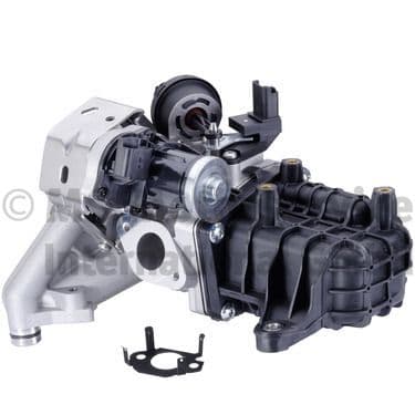 EGR-klep (module met radiator) past: DS DS 4, DS 5, DS 7  CITROEN C4 GRAND PICASSO II, C4 II, C4 PICASSO II, C4 SPACETOURER, C5 AIRCROSS, C5 III, DS4, DS5, GRAND C4 SPACETOURER 1.5D/2.0D 04.09-
