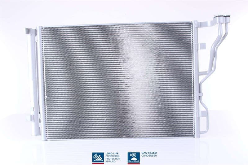 A/C condensator (met droger) past: HYUNDAI I40 I, I40 I CW 1.7D 07.11-05.19