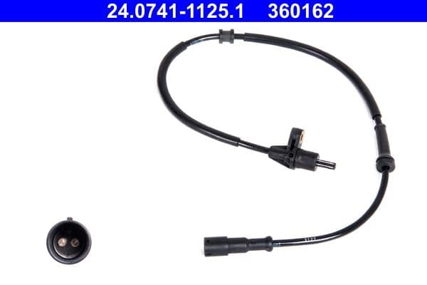 ABS-sensor Achter Links past: RENAULT MEGANE I, SCENIC I 1.4-2.0 03.99-09.03