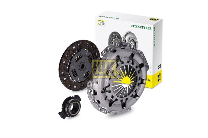 Koppelingskit met lager past: CITROEN BERLINGO, SAXO, XSARA  PEUGEOT 106 I, 106 II, 206, 306, PARTNER 1.1-1.9D 05.93-12.15