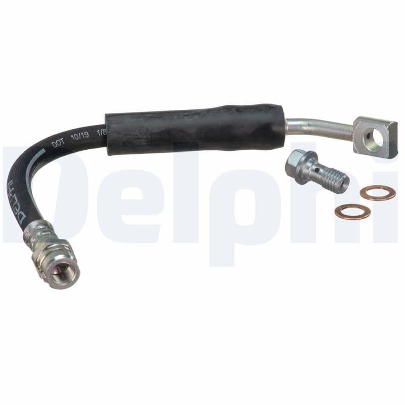Remleiding/slang flexibel Achter Links/Rechts (lengte 246mm, M10) past: AUDI A3, A3 ALLSTREET, Q2, Q3, TT  CUPRA ATECA, FORMENTOR, LEON, LEON SPORTSTOURER, TERRAMAR 1.0-Electric 05.11-