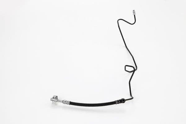 Remleiding/slang flexibel Achter Rechts (lengte 233mm, M10x1/M10x1) past: AUDI A3, TT  SEAT LEON, TOLEDO II, TOLEDO IV  SKODA OCTAVIA I, RAPID, ROOMSTER, ROOMSTER PRAKTIK 1.0-3.2 09.96-12.19