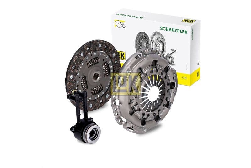 Koppelingskit met hydraulisch lager past: FORD FIESTA V, FUSION, KA  MAZDA 2 1.2-1.4LPG 06.98-12.12