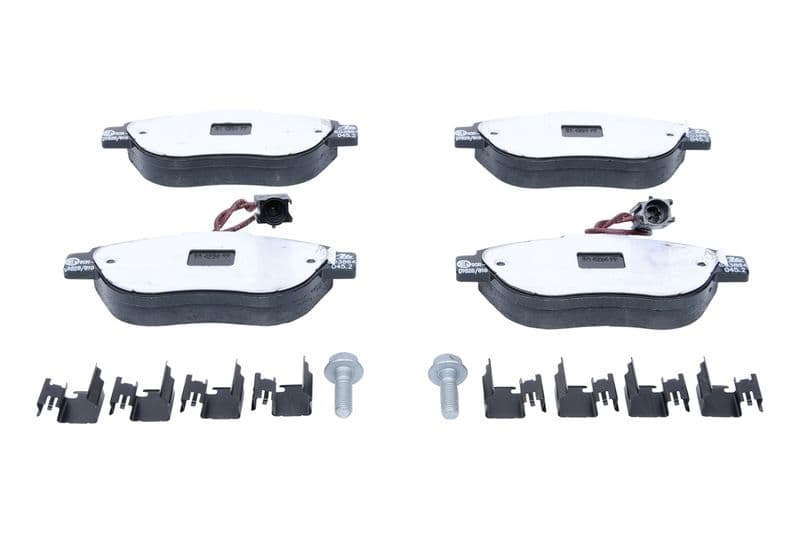 Remblokken set Voor , past: ABARTH 500 / 595 / 695, 500C / 595C / 695C  FIAT BRAVO, BRAVO II, DOBLO, DOBLO CARGO, FIORINO, GRANDE PUNTO, LINEA, PUNTO, PUNTO EVO, QUBO  OPEL COMBO 1.3D-2.0D 11.06-