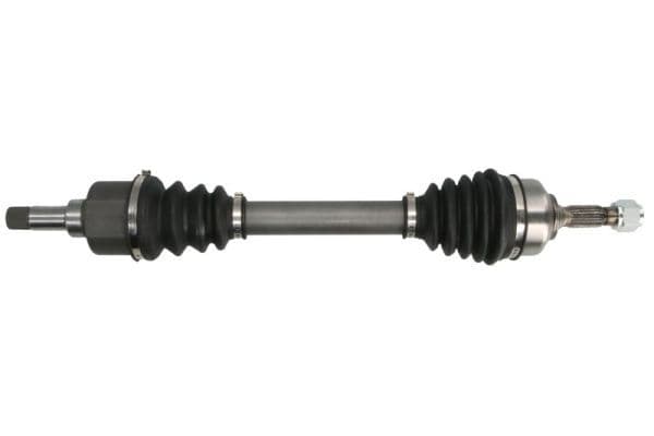 Aandrijfas Voor Links 612mm (voor voertuigen zonder ABS, nieuw) past: PEUGEOT 206, 206+ 1.1-1.4LPG 08.98-