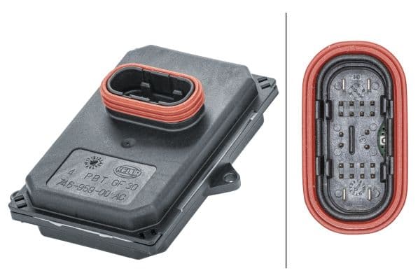 Controller Links/Rechts (12V, functie bochtverlichting) past: AUDI Q3 8U  SKODA SUPERB III  VW EOS, TOUAREG 7P 01.11-05.19
