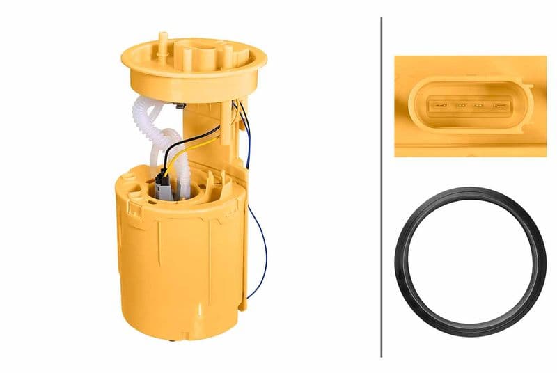 Elektrische brandstofpomp (module) past: VW CALIFORNIA T5 CAMPER, MULTIVAN T5, TRANSPORTER T5 1.9D/2.5D 04.03-11.09