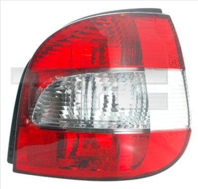 Achterlicht Links (kleur indicator wit, kleur van het glas red) past: RENAULT SCENIC I 10.99-09.03