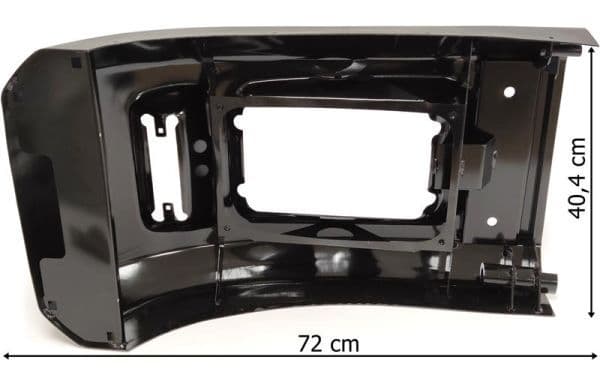 Bumper Rechts (Voor) past: MAN F2000, F90 07.86-