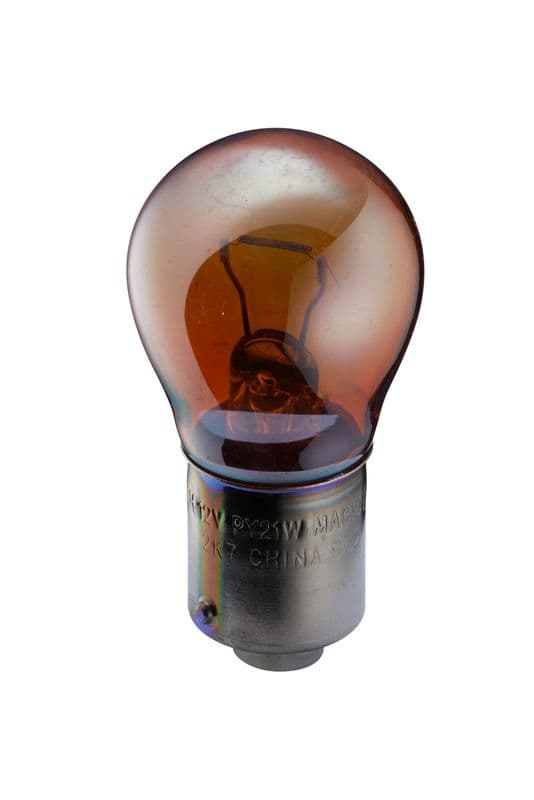 Gloeilamp (blisterverpakking 2pcs) PY21W 12V 21W BAU15S basislamp Magic Effect, oranje