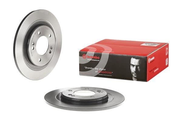 Brake disc Achter Links/Rechts past: HYUNDAI I40 I, I40 I CW 1.6-2.0 07.11-05.19