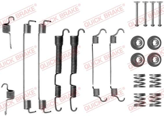 Accessory Kit, brake shoes