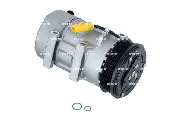 Airconditioning compressor past: CITROEN C4, C4 GRAND PICASSO I, C4 I, C4 PICASSO I  PEUGEOT 307, 308, 308 I 2.0D 10.03-12.14