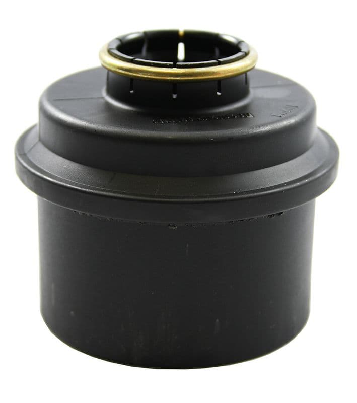 Pneumatische systeem geluiddemper (ingedrukt) past: IVECO EUROCARGO I-III, EUROTECH MT, EUROTRAKKER, TURBOSTAR, TURBOTECH  MAN E2000, F2000, F90, F90 UNTERFLUR, FOC, G90, HOCL, L2000 08.73-