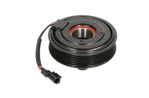 Airco compressor koppeling compleet (SANDEN  Typ PXC16  śred. koła pas.110mm PXC16 12V 6PK 110mm) past: JAGUAR XF I, XJ  LAND ROVER RANGE ROVER SPORT I 3.0D 03.09-12.19