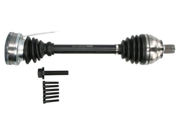 Aandrijfas Voor Links 523mm (nieuw) past: AUDI A3  SEAT LEON, LEON SC, LEON ST  SKODA OCTAVIA III, SUPERB II  VW CADDY IV, GOLF SPORTSVAN VII, GOLF VII, PASSAT B6, PASSAT B7 1.2-2.0D 08.03-10.20