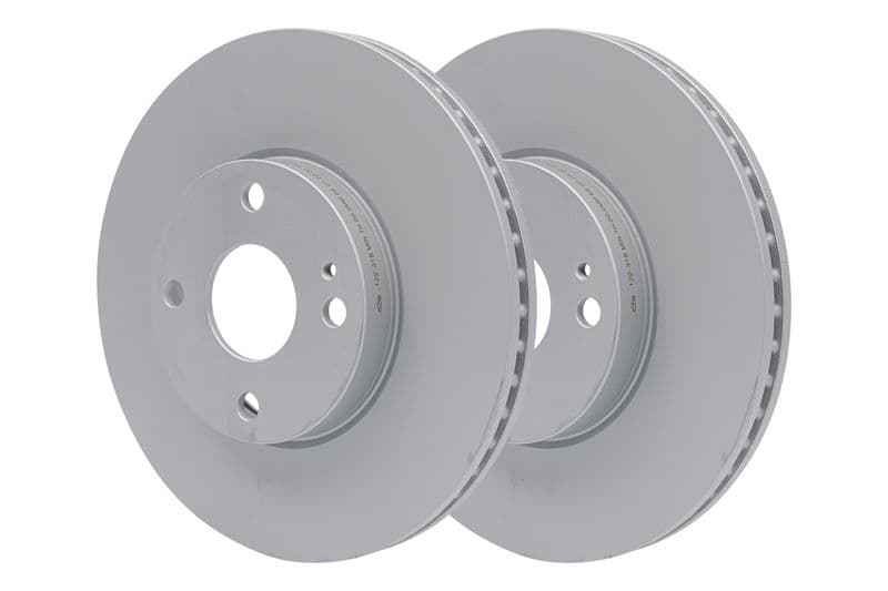 Brake disc Voor Links/Rechts past: MAZDA 2, MX-5 IV, MX-5 RF TARGA 1.3-2.0 10.07-