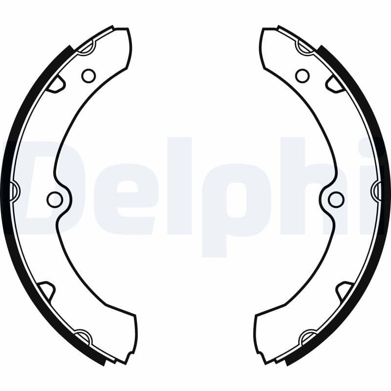 Brake shoe set