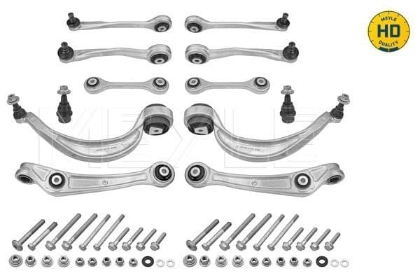 Ophanging spoor controle-arm set Voor past: AUDI A4 ALLROAD B8, A4 B8, A5, A6 ALLROAD C7, A6 C7, A7, Q5 1.8-4.2 06.07-09.18
