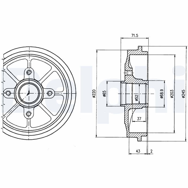 Brake drum
