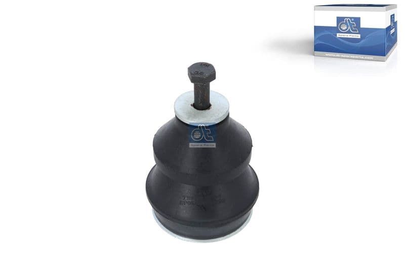 Motorsteun Voor (rubber-metaal  set, met bout) past: MERCEDES ACTROS, ACTROS MP2 / MP3, ATEGO, AXOR, AXOR 2, ZETROS OM457.910-OM926.990 04.96-