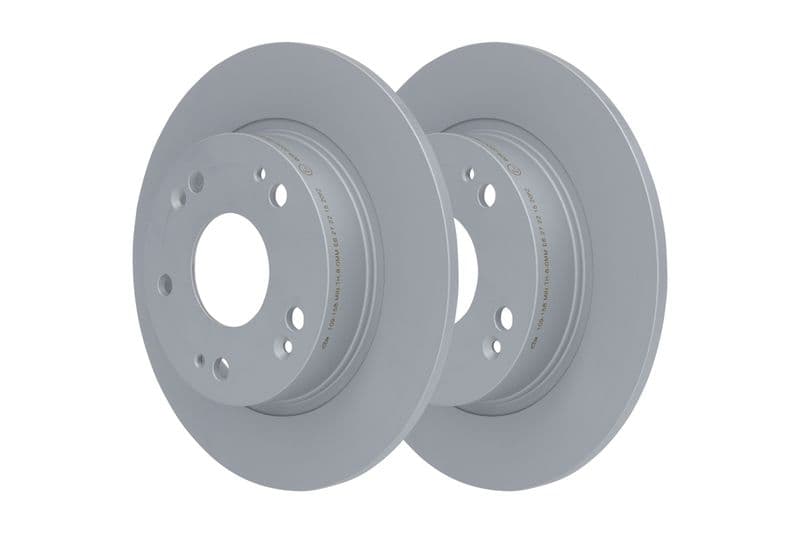 Brake disc Achter Links/Rechts past: HONDA CIVIC IX, CIVIC VIII 1.3-2.2D 09.05-12.16