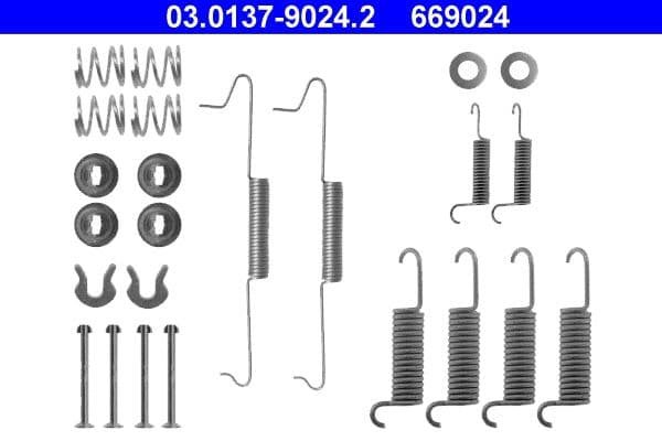 Accessory Kit, brake shoes