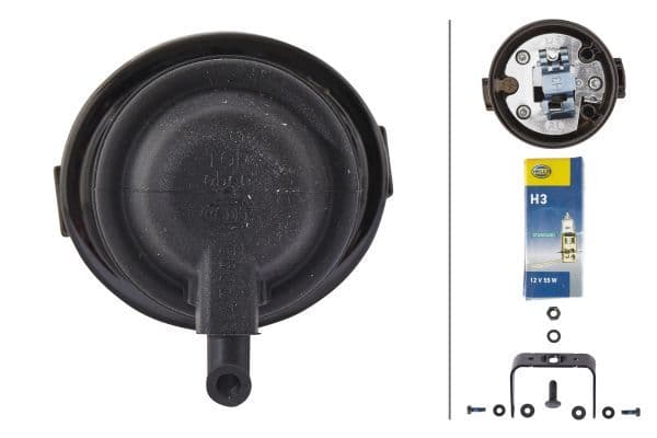 Mistlamp Links/Rechts (H3, 66,1x) 12V