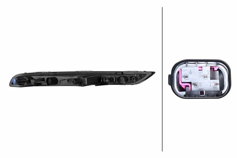 Dagrijlichten Voor Links (LED, lichtfuncties: indicator, positielichten) past: PORSCHE MACAN 95B 02.14-06.18