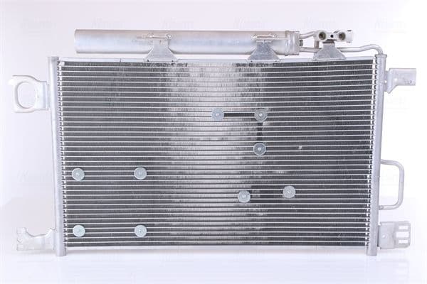 A/C condensator (met droger, (EN) additional fitting elements) past: MERCEDES C T-MODEL (S203), C (W203) 2.7D 12.00-08.07