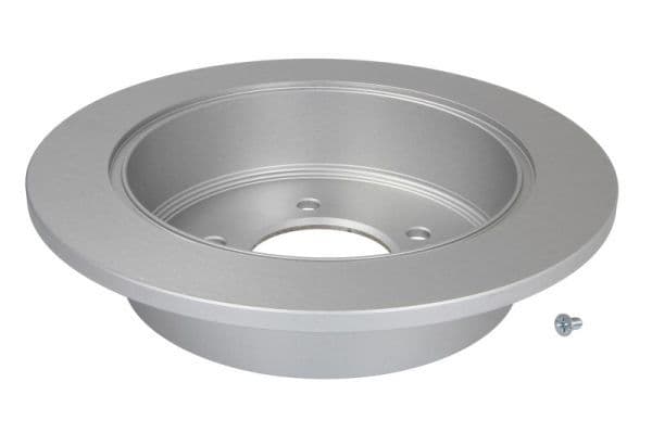 Brake disc Achter Links/Rechts (gecoat) past: HYUNDAI COUPE II, HIGHWAY, IX35, SANTA FÉ I, TRAJET, TUCSON  KIA SPORTAGE II, SPORTAGE III 1.6-Electric 09.99-09.20