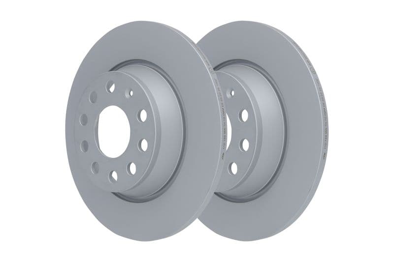 Brake disc Achter Links/Rechts past: AUDI A3, Q3  SEAT ALHAMBRA, ALTEA, ALTEA XL, LEON, TOLEDO III  SKODA OCTAVIA II, SUPERB II, SUPERB III, YETI  VW CC B7, EOS, GOLF IV 1.2-Electric 03.99-06.24