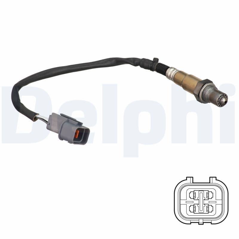Lambda sonde (aantal draden 4, 351mm) past: HYUNDAI I20 ACTIVE, I20 II 1.2/1.2LPG/1.4 11.14-09.21