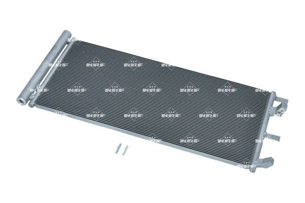 A/C condensator (met droger) past: FORD TOURNEO CUSTOM V362, TRANSIT CUSTOM V362, TRANSIT V363 2.0D/2.0DH/2.2D 09.12-
