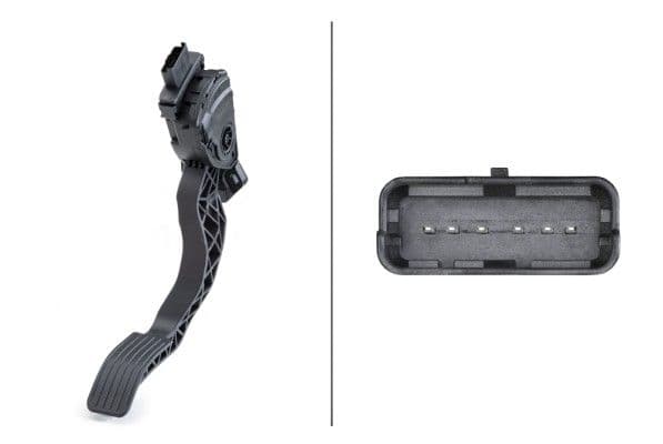 Gaspedaal past: DS DS 3, DS 4  CITROEN C2, C2 ENTERPRISE, C3 AIRCROSS I, C3 I, C3 II, C3 III, C3 PLURIEL, C4 CACTUS, C4 II, C-ELYSEE, DS3  PEUGEOT 2008 I, 207, 208, 208 I, 301, 308 1.0-2.0D 02.02-