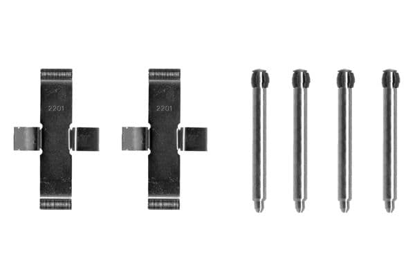 Accessory Kit, disc brake pad