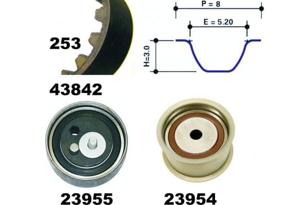 Schokdemper Achter Links/Rechts past: AUDI A4 B5 1.6-2.8 11.94-09.01