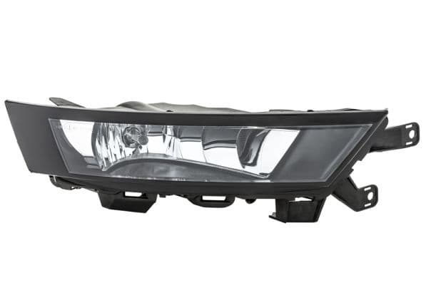 Mistlamp Voor Rechts (H8, met DRL LED) past: SKODA RAPID 03.17-03.22