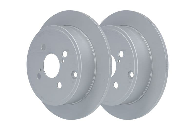 Brake disc Achter Links/Rechts past: TOYOTA COROLLA 1.3-1.6 03.01-03.08