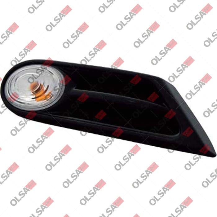 Controlelampje, zijkant Rechts (wit) past: MINI ONE / COOPER R56, R57, R58, R59, ONE / COOPER R56, R57, R58, R59 LCI 10.06-11.13