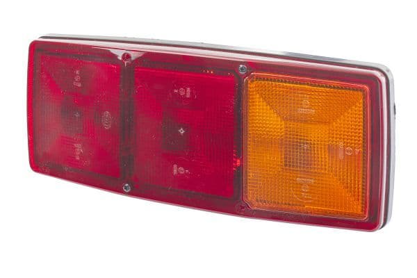 Achterlicht Rechts (P21W/R10W, 12/24V, met indicator, met stoplicht, parkeerlicht) past: IVECO P/PA-HAUBENFAHRZEUGE  MERCEDES LP, NG 09.63-09.96