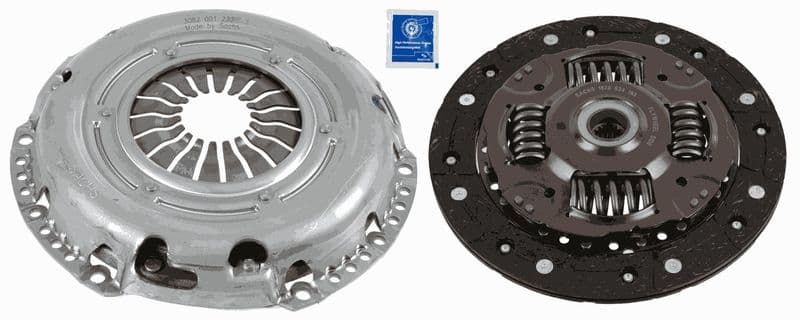 Koppelingskit met lager (220mm) past: FORD FIESTA V, FUSION  MAZDA 2 1.4D 11.01-12.12