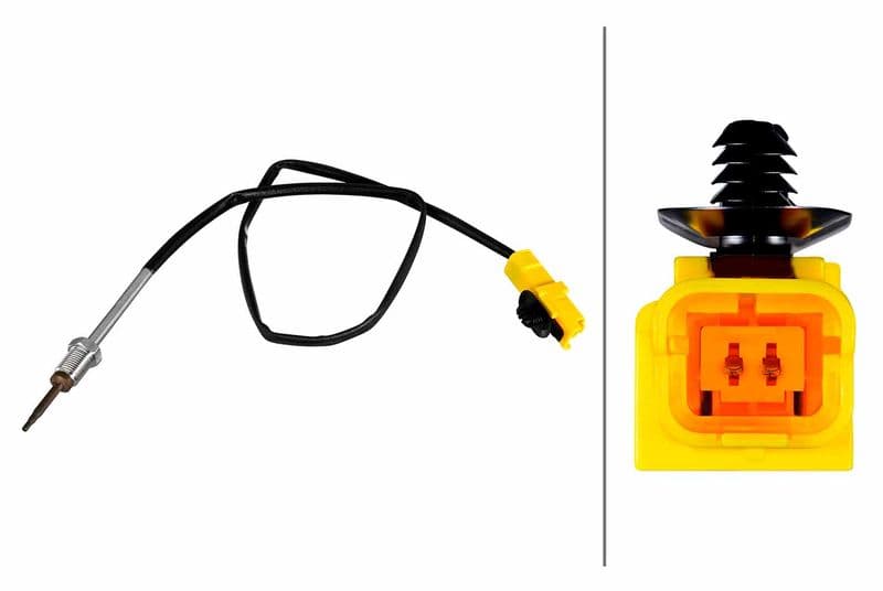 Uitlaatgastemperatuursensor (Voor turbo) past: NISSAN QASHQAI +2, QASHQAI I, X-TRAIL, X-TRAIL II  RENAULT ESPACE IV, GRAND SCENIC II, KOLEOS I, LAGUNA, LAGUNA II, LAGUNA III, LATITUDE 2.0D 08.05-