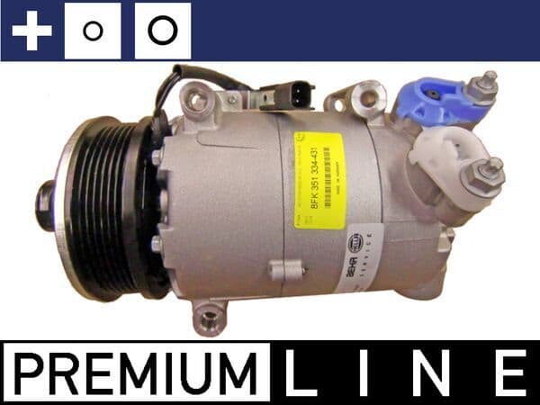 Airconditioning compressor past: FORD C-MAX II, FOCUS III, GALAXY II, GALAXY MK II, GRAND C-MAX, KUGA I, MONDEO IV, S-MAX  LAND ROVER RANGE ROVER EVOQUE 2.0D/2.2D 05.06-12.19