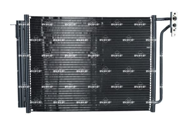 A/C condensator (met droger) past: BMW X5 (E53) 3.0-4.8 01.00-10.06