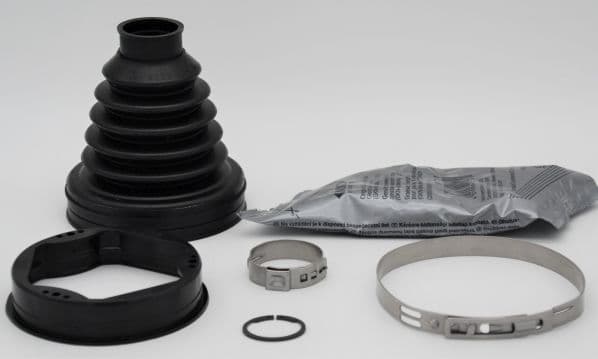 Rubberlaars vanaf versnellingsbakzijde/Voor (fi: 27/82) (lengte96) past: AUDI A1, A1 ALLSTREET, A1 CITY CARVER, A3, Q2  SEAT ARONA, IBIZA V  SKODA FABIA IV, KAMIQ, OCTAVIA IV 1.0-1.5 01.17-