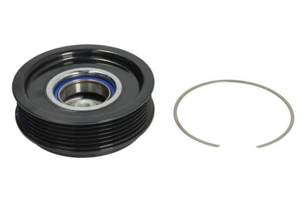 Airco compressor koppeling compleet (DENSO 6SEU16C 6PK 100mm) past: BMW 1 (E81), 1 (E82), 1 (E87), 1 (E88), 3 (E90), 3 (E91), 3 (E92), 3 (E93), X1 (E84) 2.0D 06.04-06.15