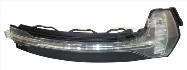 Zijspiegel controlelampje Rechts (transparant, LED) past: AUDI A3 8V 04.12-05.20