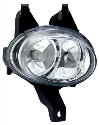 Mistlamp Voor Rechts (H1) past: PEUGEOT 206 09.98-04.09