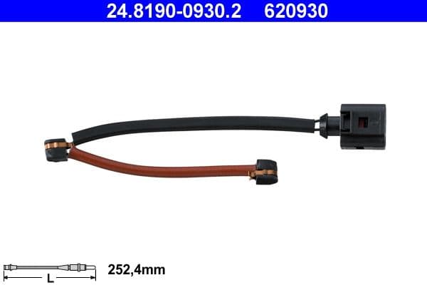Sensor remblokslijtage Achter past: AUDI A4 B5, Q7  PORSCHE CAYENNE  VW TOUAREG 1.6-6.0D 11.94-08.15